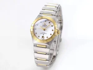 OMEGA オメガ 星座 29MM ゴールド シルバー 腕時計