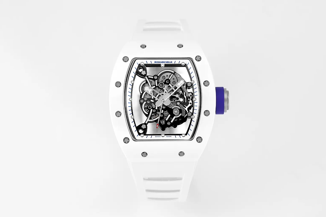 Richard Mille V5版 RM055白陶腕時計