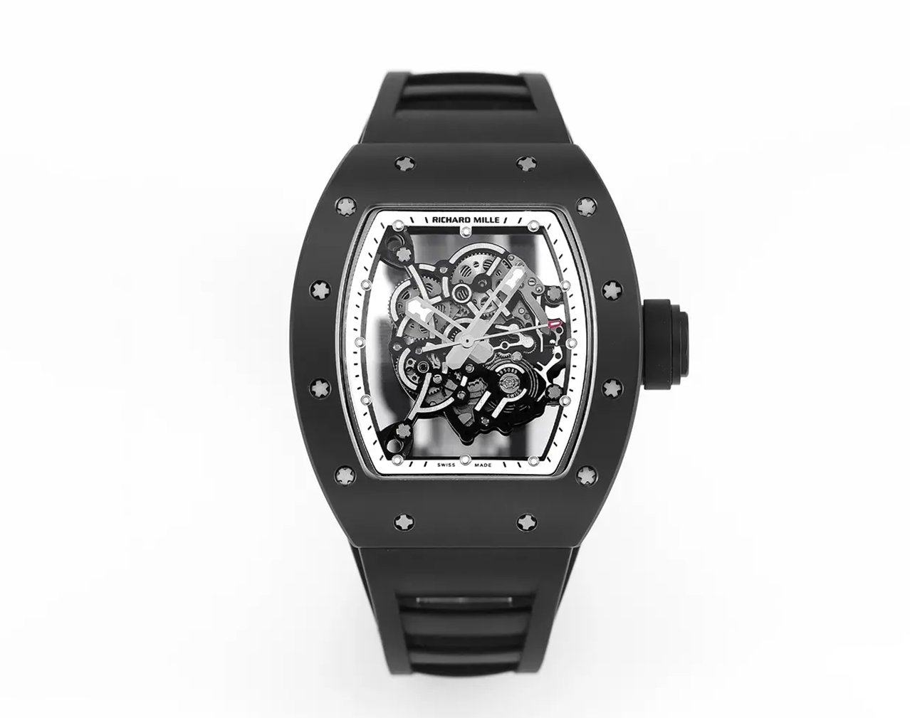 Richard Mille V5版 リシャールミル 黒陶製 トノーケース