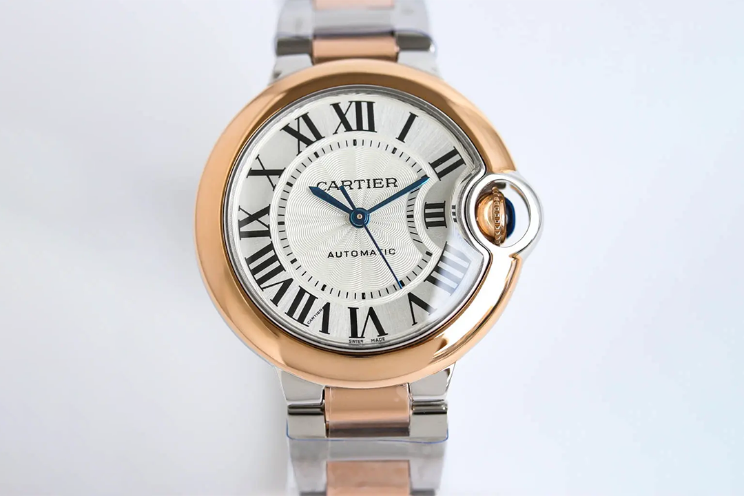 カルティエ ダークイエロー 自動巻き腕時計