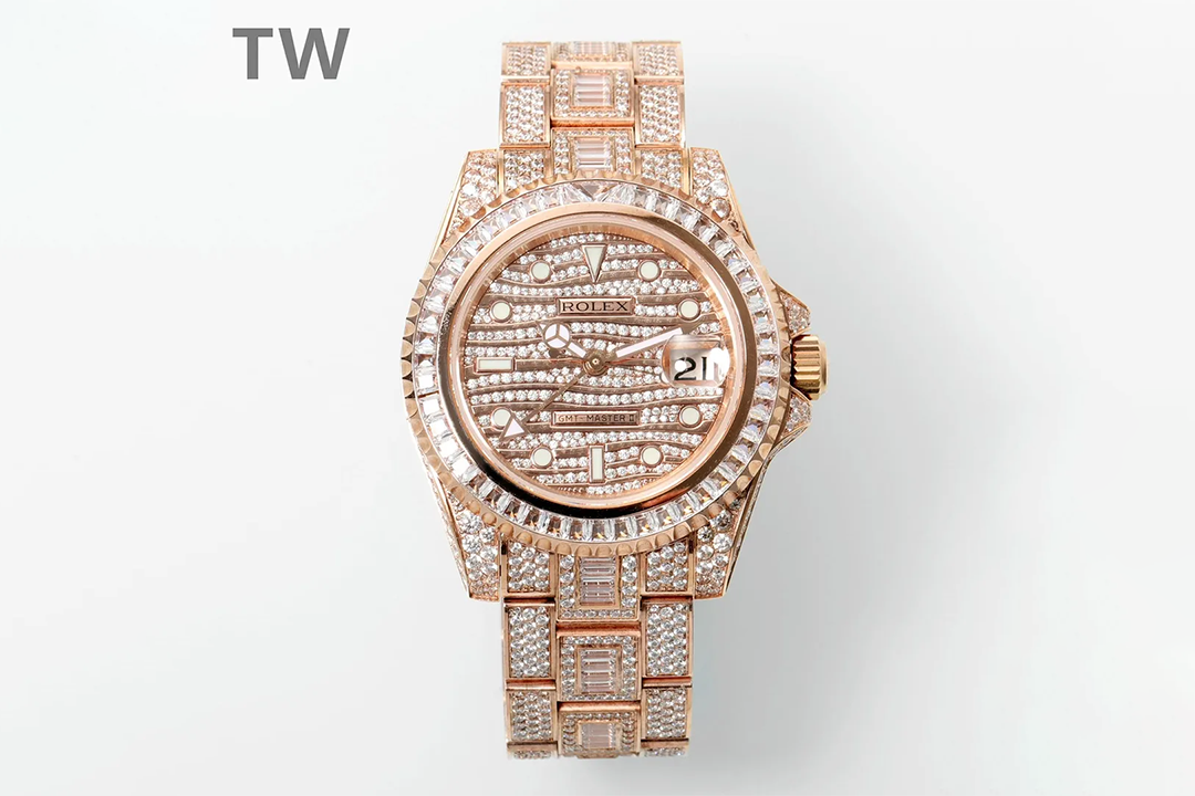 デイトナローズゴールドグリニッジIIダイヤモデル