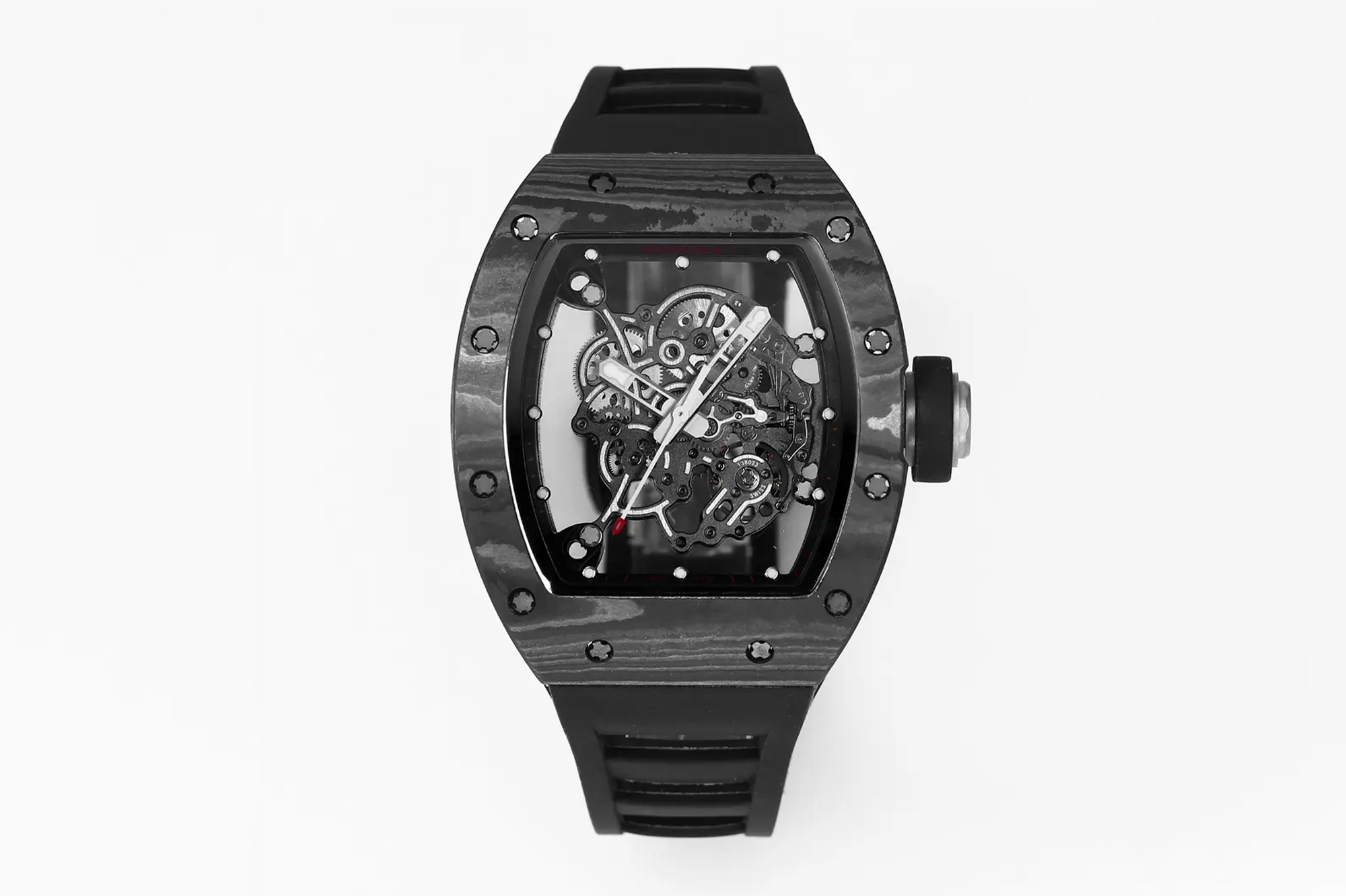 リシャールミル RM055 カーボンファイバー ブラック スケルトン