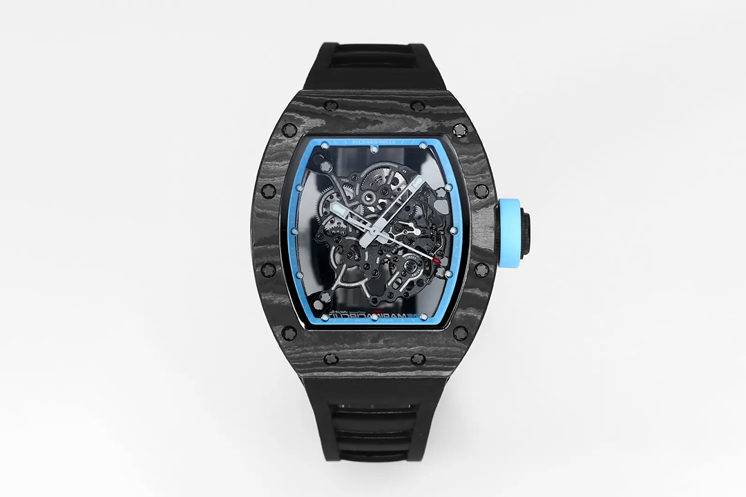 リシャールミルRM055 ブラックカーボン スケルトン